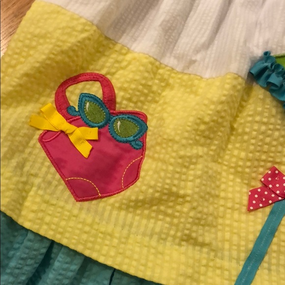 Gorgeous summer beach dress size 5 - Picture 3 of 7